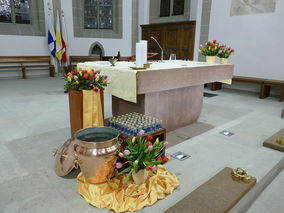 Lumen Christi - Auferstehungsmesse in St. Crescentius (Foto: Karl-Franz Thiede)